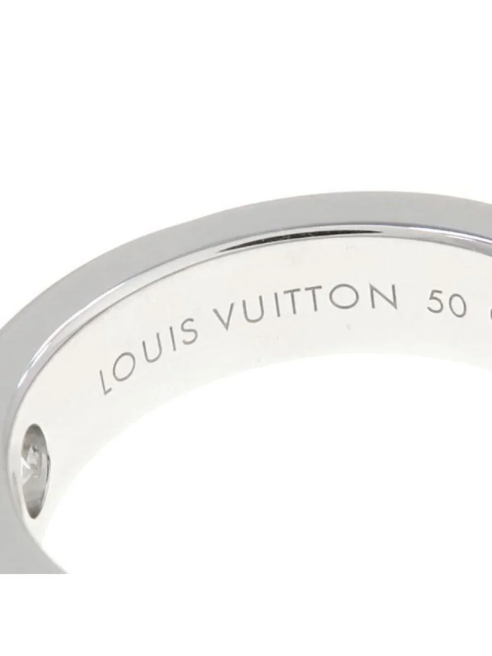 Louis Vuitton Petite Bague Empreinte Ring Diamond 50 a
